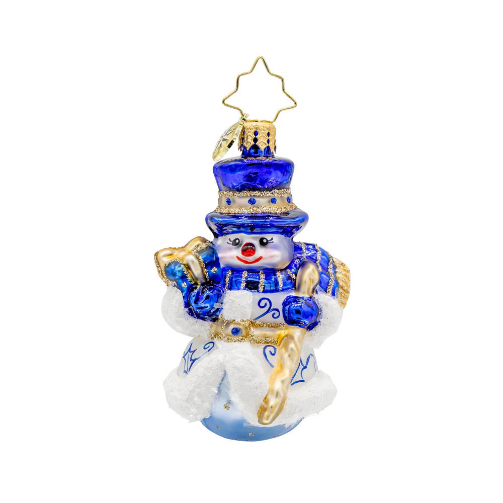 Charming Chinoiserie Snowman Gem