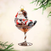 Santa's Merry Martini Brew Ornament