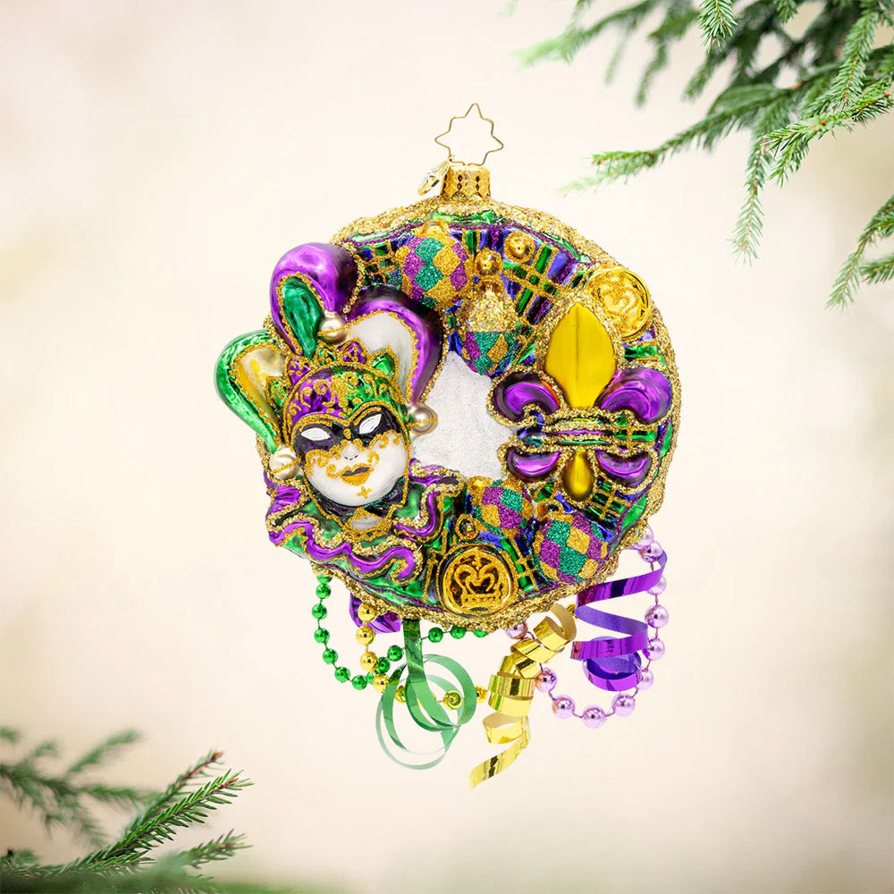Mardi Gras Majesty Ornament