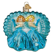 White Christmas Sisters Sisters Ornament