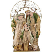 Grand Holy Family with Creche 53 Inches