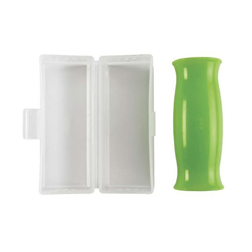 Garlic Peeler with Storage Case Green