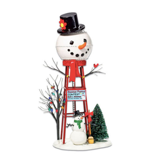 Snowman Watertower