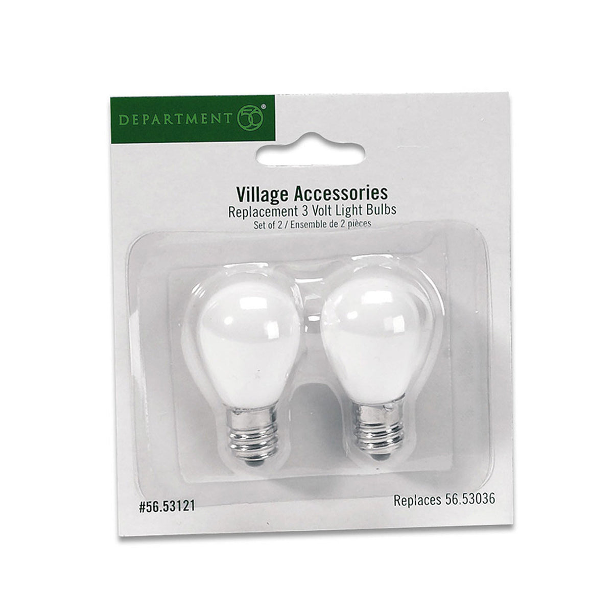 Replacement 3 Volt Light Bulb Set of 2