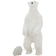 Mechanical Standing Polar Bear 59 Inches