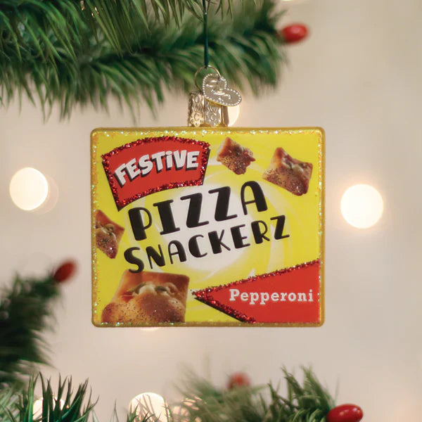 Pizza Snackerz Ornament