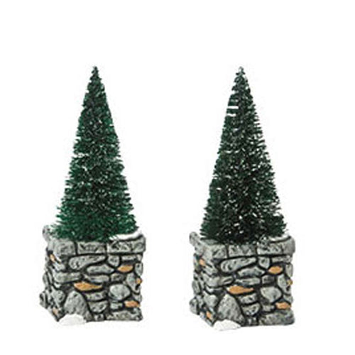 Limestone Topiaries