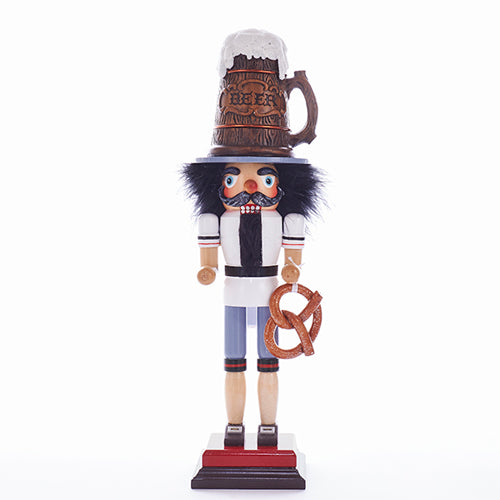 Hollywood Beer Guy Nutcracker 18"