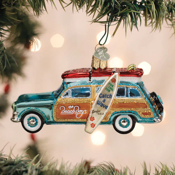 The Beach Boys Surfin' Woody Ornament