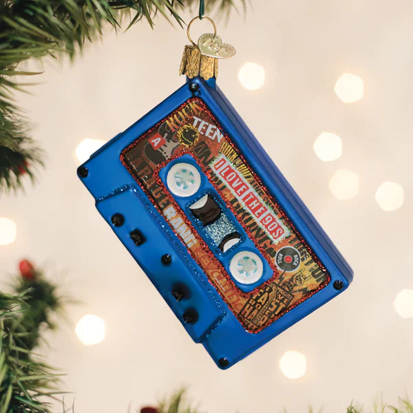 I Love The 90s Mixtape Ornament