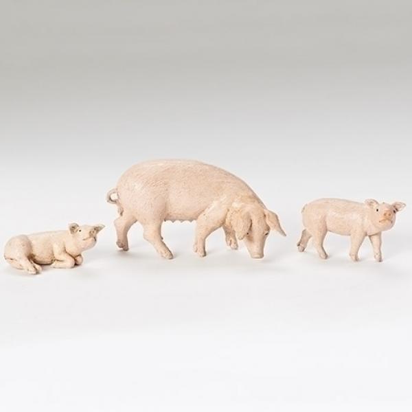 Pig Family Set of 3 5" Series