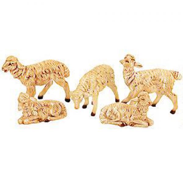 White Sheep Set of 5 5" Series