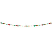Holiday Splendor Glass Garland 7 Feet Long
