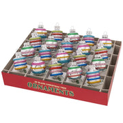 Christmas Confetti 1.25" Shapes and Rounds Set of 20