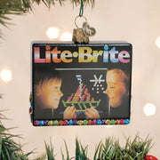 Lite Brite Box Ornament