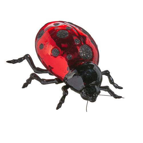 Ladybug Ornament 4"