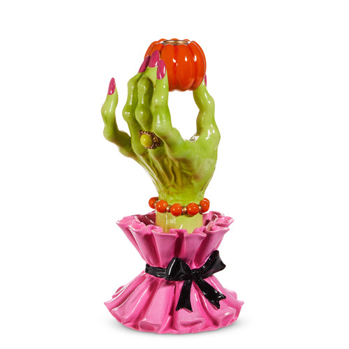 Witch Hand Candle Stick 10"