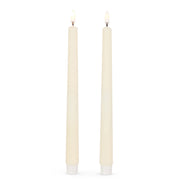 Ivory Taper Candle 10" Set of 2