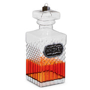 Grand Whiskey Decanter Glass Ornament 6.5"