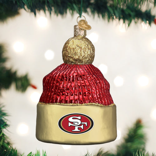 San Francisco 49ers Beanie Ornament