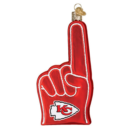 Kansas City Chiefs Foam Finger Ornament