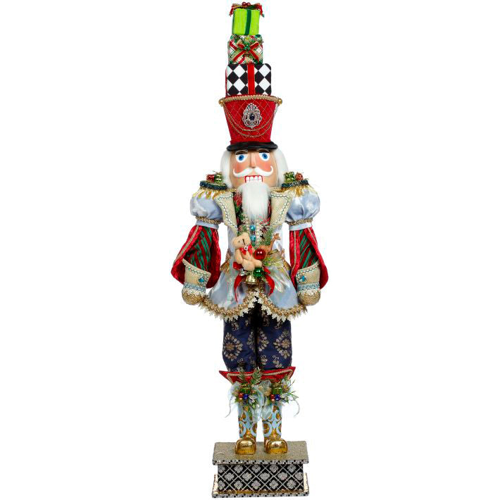 Nutcracker with Present Medium 42 Inches