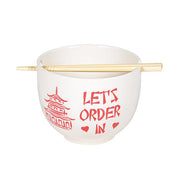 Let's Order In Ramen Bowl Set