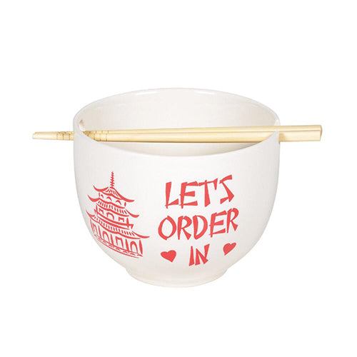 Let's Order In Ramen Bowl Set