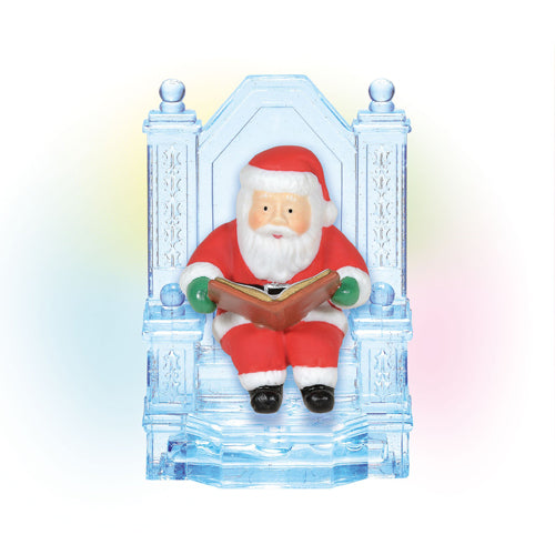 Lit Ice Castle Throne