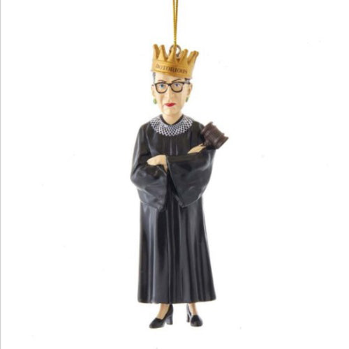 Ruth Ginsburg Ornament 5"