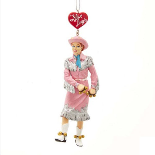 I Love Lucy Cowgirl Ornament 5"
