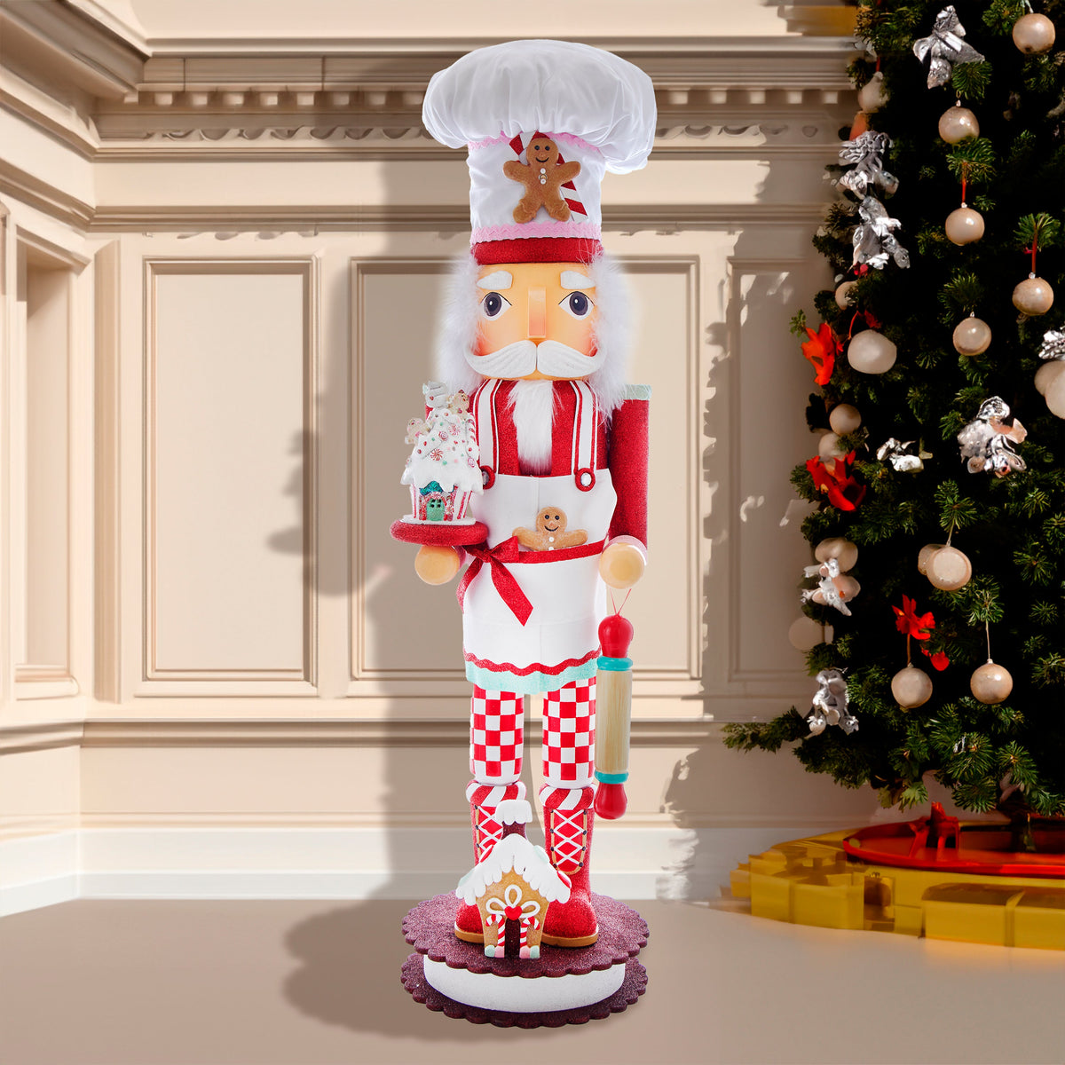 Hollywood Gingerbread Chef Nutcracker 36"