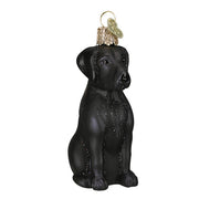 Black Labrador Ornament