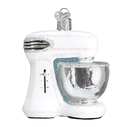 White Mixer Ornament