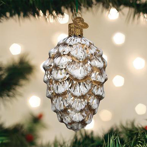 Vintage Ponderosa Pine Cone Ornament