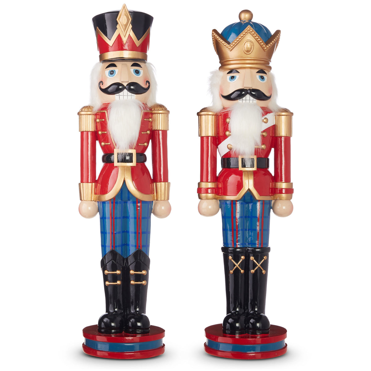 Traditional Nutcracker 28.5" Set of 2