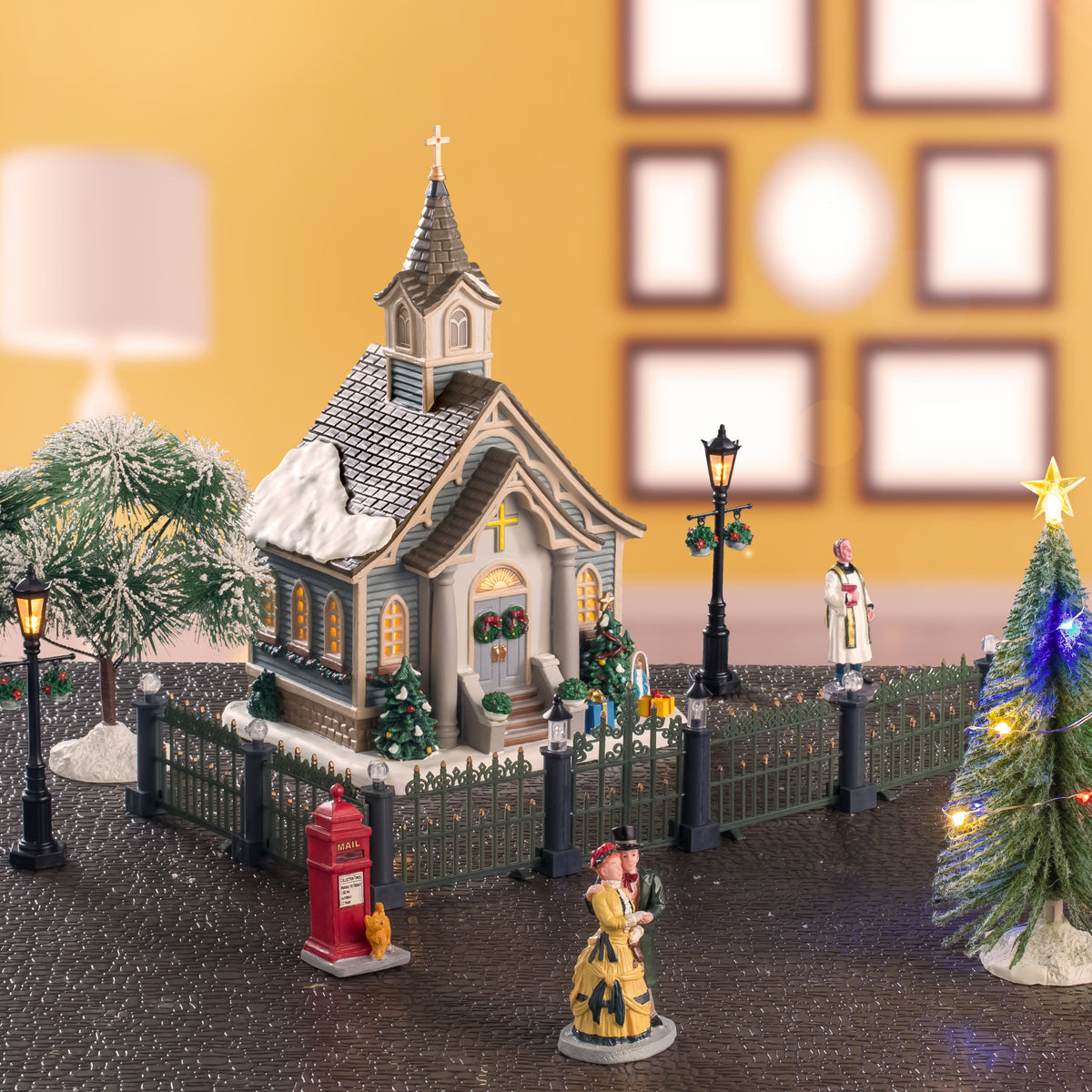 Small Town Church Set