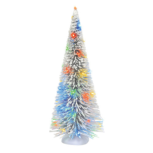 Lit Majestic White Tree