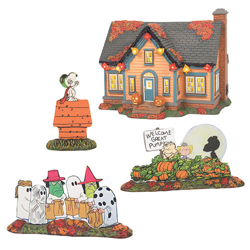 Trick or Treat Lane with Peanuts