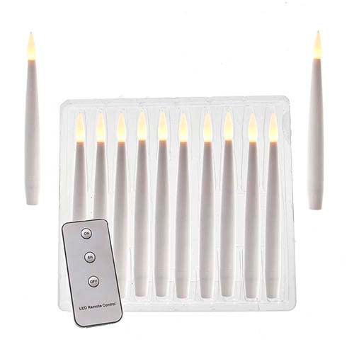 Floating Candle String Ornament 6" Set of 10