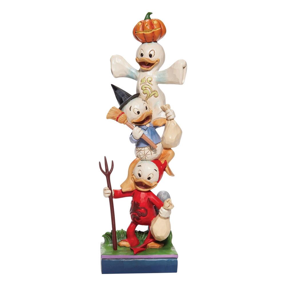 Teetering Trick-or-Treaters Halloween Huey, Dewey & Louie