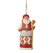 Santa Around the World Italian Santa Ornament
