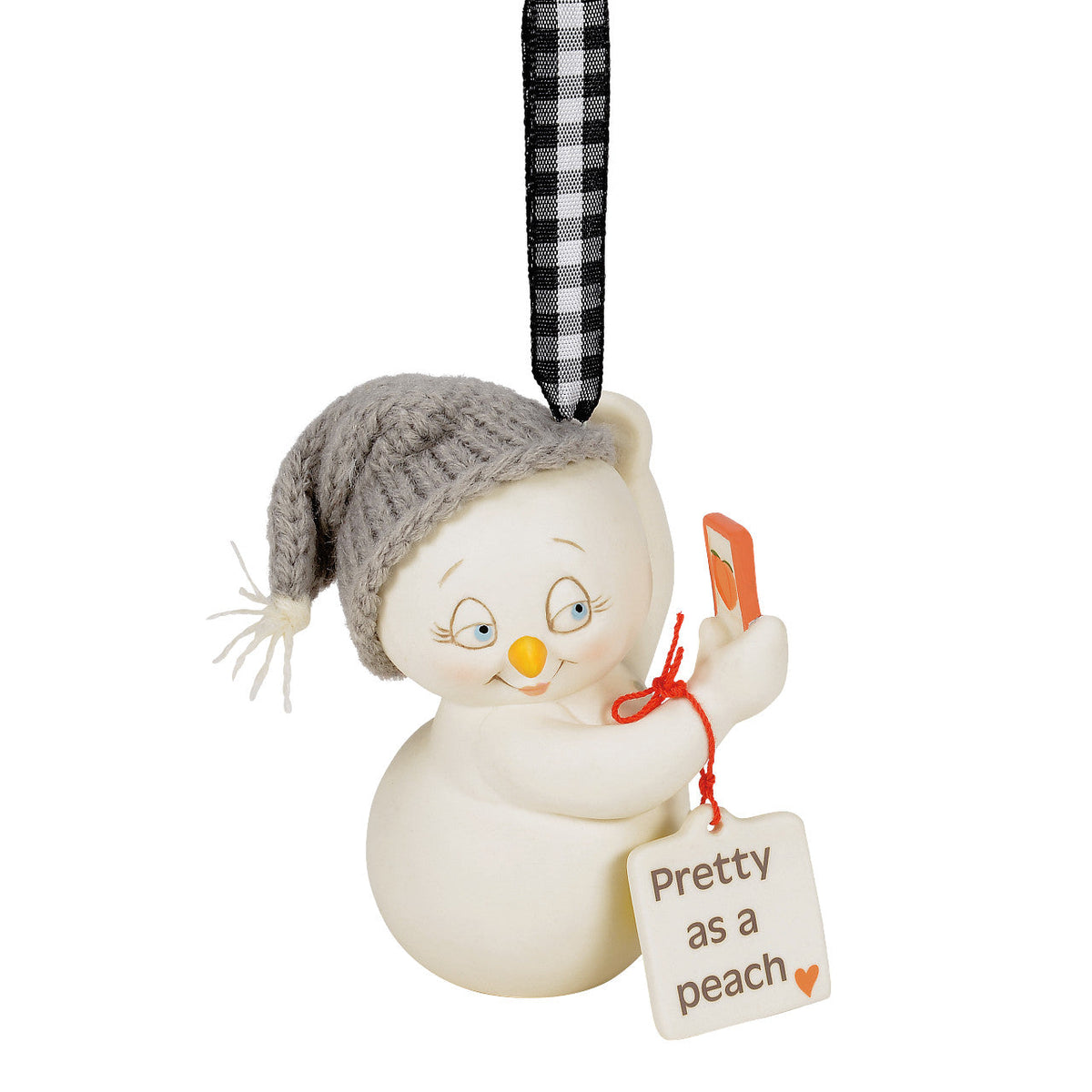 Pretty As A Peach Ornament