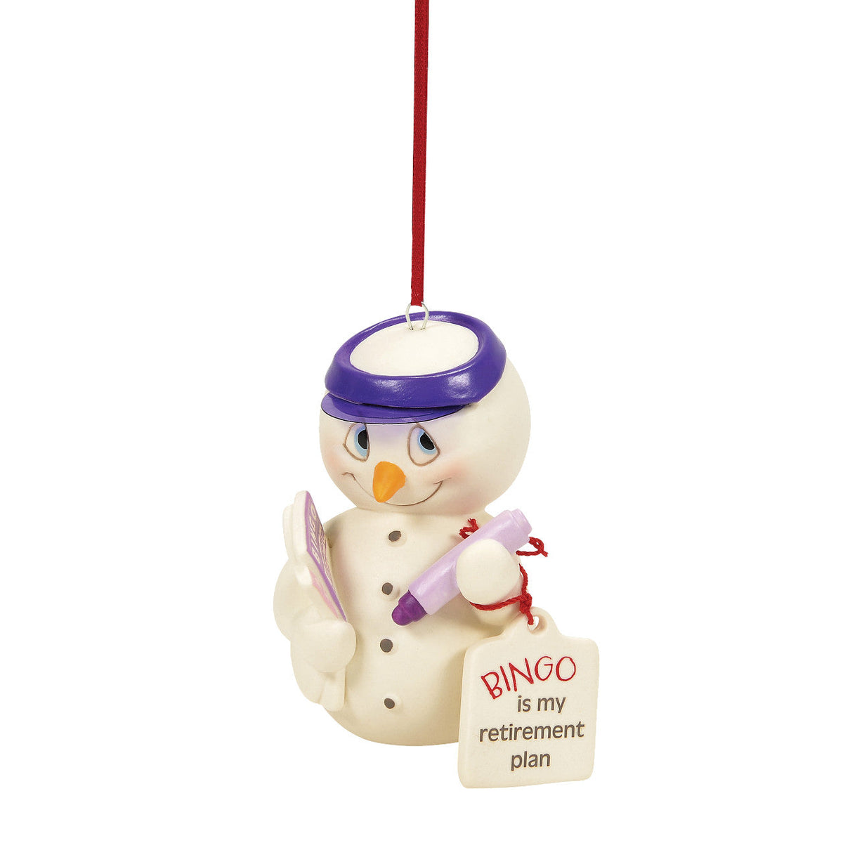 Bingo Is My Retirement Plan Ornament