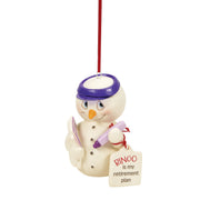 Bingo Is My Retirement Plan Ornament