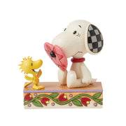Love and Laughter Snoopy Heart on Nose