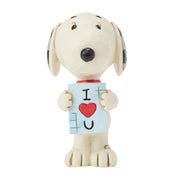 Snoopy with I Love You Sign Mini