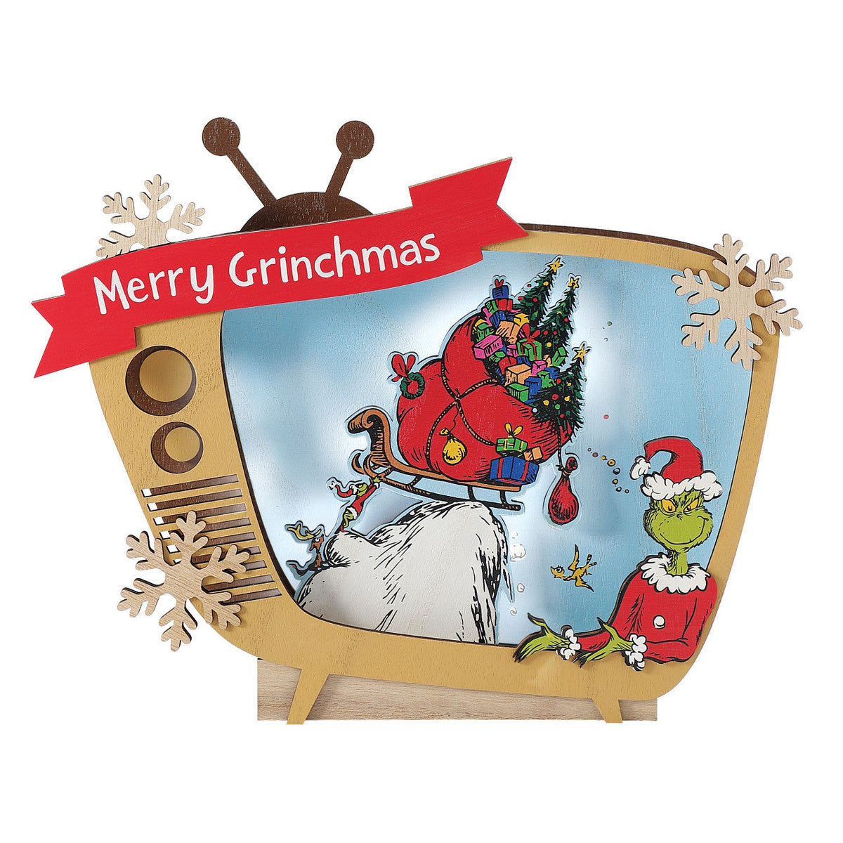 Grinch TV Show Table Decor