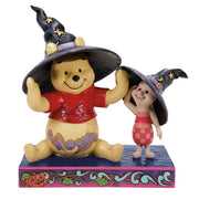 Winnie the Boo! Pooh and Piglet with Witch Hats