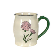 Carnation Handpainted Mug